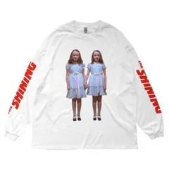 M The Shining シャイニング 双子 ロンT Tシャツ 映画 白のサムネイル