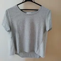 a.v.v 半袖Tシャツトップス グレー