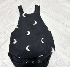 organic zoo オーガニックズー 月柄 サロペット ブルマ 6-12m