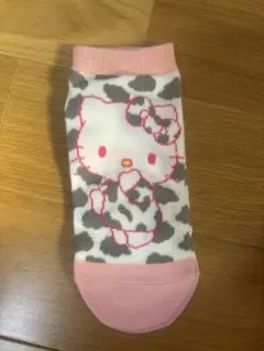 ハローキティ ヒョウ柄ソックス