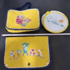 ABISTE 刺繍デザイン ポーチセット