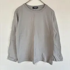 F028 【T-GRAPHICS】キッズ服　シンプルTシャツ　長袖カットソー