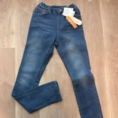 【新品】branshes プレミアムストレッチあったか　ブルージーンズ 150