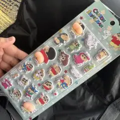 クレヨンしんちゃん おしりシール 立体ステッカー