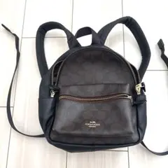 Coach リュック・バックパック ダークブラウン/ブラック