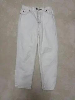 AZUL ホワイト デニムパンツ Lサイズのサムネイル