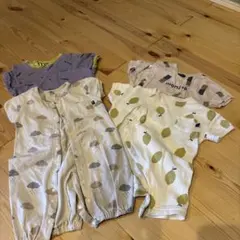 バースデイ　半袖ロンパース