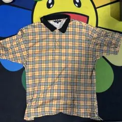 BURBERRY GOLF ノバチェック柄　ポロシャツ LL