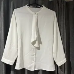 Honeys ボウタイブラウス　8分袖のサムネイル