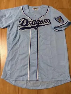 中日ドラゴンズ ユニフォーム ファンクラブ MIZUNO 水色 O XL