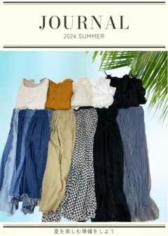 M41☆レディース　夏物　ナチュラルスタイル M・Fサイズ 10点おまとめセット