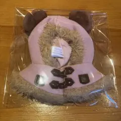 ディズニーストア　シークレットポンチョ　ダッフルコート　ピンク