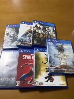 PS4ソフトセット（ゴーストオブツシマ、メタルギア他）【値引き交渉大歓迎】