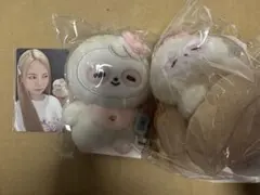NiziU アヤカ　baby nizoo バッグチャーム　ぬいぐるみ　popup