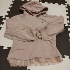 キムラタン　裏起毛　パーカー　チュールのサムネイル