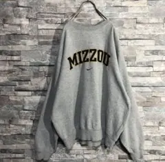 NIKE 90sカレッジロゴスウェット　刺繍ロゴ　チームスウェット