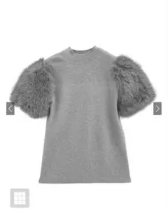 新品！GRL ファースリーブニットトップス(tu1247)