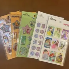 セリア　ディズニー シール　5枚セット