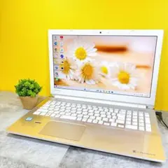資料作成や趣味に❣人気ゴールド✨Win11 1TB カメラ付き フルHD 薄型