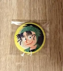 忍たま乱太郎　刺繍缶バッジ　七松小平太