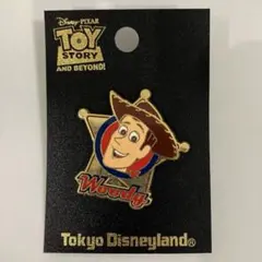 東京ディズニーランド トイストーリー　ウッディ ピンバッジ