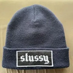 【激レア】old stussy box logo beanie