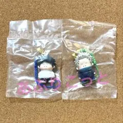 呪術廻戦　乙骨憂太、狗巻棘　根付ますこっと