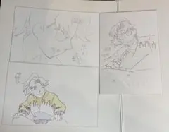 忍たま乱太郎　原画ポストカード　山田 利吉