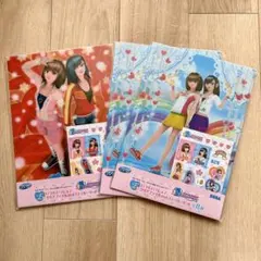 オシャレ魔女ラブandベリー　セガラッキーくじ　クリアファイルステッカーセット