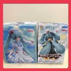 初音ミク フィギュア 2点セット レイニーダンス 初音ミク×シナモロール
