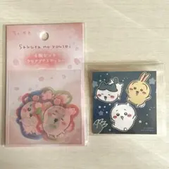 ちいかわ　さくらのようせいクリアステッカー・POP UP STOREステッカー