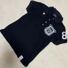 PEARLY GATES パーリーゲイツ 半袖ポロシャツ ブラック系 サイズ0