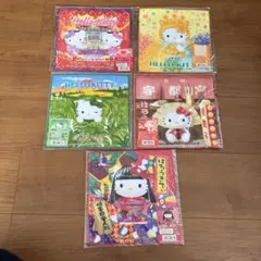 まとめ売り ハローキティ ご当地ハンカチ 5枚セット - メルカリ