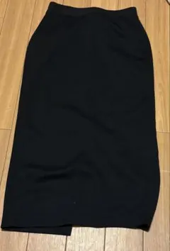 ユニクロ　ポンチスカート　クレープジャージースカート