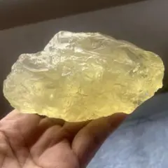 天然石　シトリン原石　置物　キラキラ