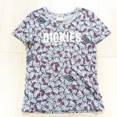 美品　ディッキーズ　ハローキティ　Tシャツ　Ｌサイズ　グレーのサムネイル