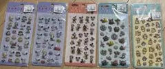 ぷくぷくシール　計5点　スヌーピー　トムとジェリー　ミッキー　正規品