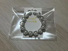 フラワーパールブレスレット