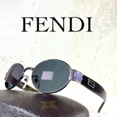 FENDI フェンディ べっこう サングラス ズッカモチーフ FF イタリア製 FENDI軽いサングラス♪FFズッカ柄♪ホワイト (FENDI/サングラス