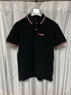 PRADA 2018 ポロシャツ ライン ブラック Sのサムネイル