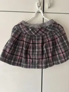 mezzo piano チェック柄プリーツスカート