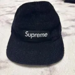 Supreme Corduroy Camp Cap 25FW レザーストラップ - メルカリ