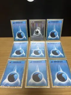 ポケモンカード クラシック水エネルギー、無色エネセット