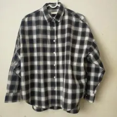 earth music&ecology チェック柄シャツ