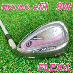 美品　レディース　MIZUNO efil SW サンドウェッジ フレックスLのサムネイル