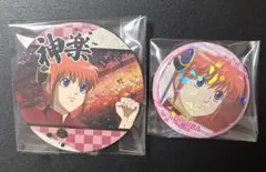 銀魂セリアコースターVol.2 ホログラム缶バッジ　神楽