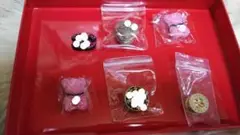 ロゴ ビーズ 6点セット