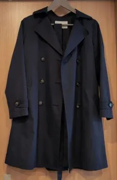 nano universe ネイビー トレンチコート