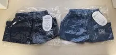 ベビー服　半ズボン　インディゴ　デニム　2種セット　タグ付き　新品未使用☆