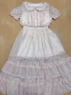 ToAlice トゥアリス レースフリルロングワンピース